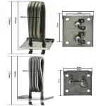 Steam Sauna Generator Accessories Steam Heating Tube Sauna Spare Parts Heating elements AC 110V-120V
