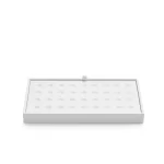 Oirlv Jewelry Display Tray White Ring Earring Display Jewelry Tray Leather Jewelry Trays Bangle Bracelet Necklace Display Trays - Image 15