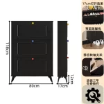 Slim Bedroom Storage Shoe Rack Display Hotel Room Farmhouse Shoe Cabinet Small Office Rangement Chaussures Home Furniture - Image 59
