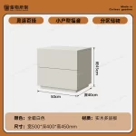 Bedroom Mobile Bedside Table Storage Luxury Drawers Cabinets Librero Wood Nightstand Organizer Criado Mudo Trendy Furniture - Image 7