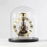 Luxury Mechanic Metal Desk Clock Living Room Table Clock Work Office Aesthetic Clocks Nordic Interior Decoration Accessories - Image 3