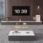 Trendy Aesthetic Tv Stand Minimalist Beauty Luxury Premium Tv Stand With Drawers European Mobiletto Porta Tv Home Furniture - Image 6