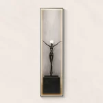 Modern Abstract Art Interior Painting Led Wall Hanging Lamp For Living Room Kitchen Porch Aisle Dining Room Room Home Decoration - Image 6