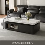 Storage Luxury Coffee Table Modern Living Room Designer Drawers Organizer Moving Side Table Writing Mesa Auxiliar Home Furniture - Image 15