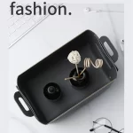 Leather PU Desktop Storage Box Creative Foldable Cosmetic Box with Handle Home Organizer Waterproof Bathroom Storage Basket 2025 - Image 4