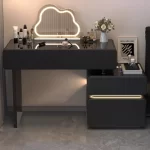 Bedroom Mirror Dressing Table Bedroom Desgin Modern Vanity Table European Salon Designer Service Partitions Hotel Furniture - Image 3