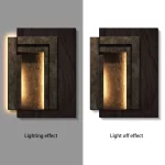 Three Dimensional Abstract Living Room Decoration Painting Sofa Background Wall Hanging Painting Simple Entrance Led Mural Light - Image 8