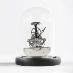 Luxury Mechanic Metal Desk Clock Living Room Table Clock Work Office Aesthetic Clocks Nordic Interior Decoration Accessories - Image 6