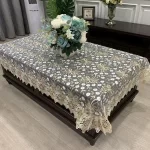Tablecloth Rectangle Luxury Embroidery Lace Round Table Cover Flower Elegant Table JuppeTable Dining Cloth Table Flag Towels - Image 14