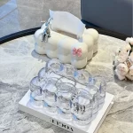 Cloud Design Tissue Box Cover, Home Tissue Boxes,High-End Paper Towel Holder for Living Room Coffee Table,Tabletop Decor - Image 6