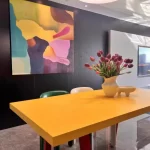 Organiser Legs Dining Table Modern Rectangle Waterproof Living Dining Table Vase Minimalist Muebles Para El Hogar Furniture - Image 5