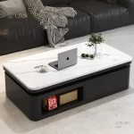 Storage Luxury Coffee Table Modern Living Room Designer Drawers Organizer Moving Side Table Writing Mesa Auxiliar Home Furniture - Image 6