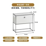 Vintage Module Sideboard Living Room Storage Cabinet Wood Bedroom Stainless Steel Metal Frame Storage Customizable TV Cabinet - Image 12