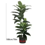 50-180cm Artificial Plants Large Tropical Palm Tree Fake Banana Tree Real Touch Plastic Monstera For Home Garden Party Decor - Image 11