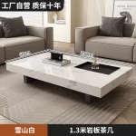 Large Size Room Decor Side Table Beauty Living Room Center Cute Space Saving Coffee Table Writing Mesas Bajas Trendy Furniture - Image 43