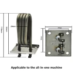 Steam Sauna Generator Accessories Steam Heating Tube Sauna Spare Parts Heating elements AC 110V-120V - Image 8