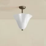 Bauhaus Medieval stained glass Petals Art Creative LED Home Ceiling Lights Lustre Lamps for Living Room Decoration Chandeliers - Image 31