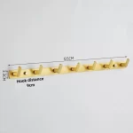 Entrance Coat Racks Hooks Aluminum Clothes Door Back Coat Racks Wall Mounted Hanging Hook Clothing Living Room Home Furniture - Image 8