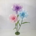 Giant Poppy Artificial Silk Flowers Room Decoration Waterproof Artificial Plants Decoration Home Window Display Garden Decor