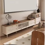 Drawers Desk Tv Stand Vertical Tall Modern Minimalist Tv Stand Household Floor Mobili Per Il Soggiorno Furniture Living Room - Image 2