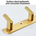 Entrance Coat Racks Hooks Aluminum Clothes Door Back Coat Racks Wall Mounted Hanging Hook Clothing Living Room Home Furniture - Image 4