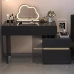 Bedroom Mirror Dressing Table Bedroom Desgin Modern Vanity Table European Salon Designer Service Partitions Hotel Furniture
