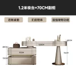 modern coiffeuse bedroom furniture wooden dressing table home storage cabinet master bedroom vanity table make up with mirror - Image 14