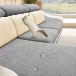 Jacquard Sofa Cover Living Room Delicate Seat Cover Home Four Seasons Universal Sofa Cushion Cover High Elastic Pet Anti Dirt
