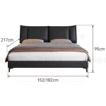 Nightstands Storage Bed Unique Upholstered Double Headboards Bed Bedroom Luxury Muebles Para Dormitorio Furniture Accessories - Image 5