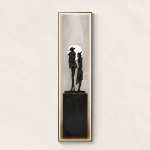 Modern Abstract Art Interior Painting Led Wall Hanging Lamp For Living Room Kitchen Porch Aisle Dining Room Room Home Decoration - Image 8