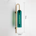 Modern Glass Led Wall Sconce Light Fixture Luminaire Bedroom Living Room Decoration Lamp Lighting Indoor Nordic Bedside Bathroom - Image 22