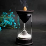 VANARE Reflux Incense Burner Best-selling Personalized Gift Hourglass Ornament Natural Cone Incense Stove for Zen Yoga Meditatio