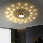Minimalist Designer LED Ceiling Lamps Suspension Ceiling Lights for Living Room Bedroom Home Decor Indoor Lighting Decoration - Image 3
