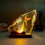 Resin Epoxy Fire Breathing Dragon Lamp Handmade Night Light For Home Table Decor Halloween Gift For Kids Teens And Fantasy Fans - Image 7
