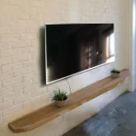 Wooden Modern Tv Stands Living Room Wall For Suspended Tv Stands Bedroom Minimalist Mounted Mobili Per La Casa Home Furniture - Image 3