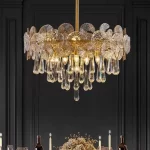Living Room Luxury Crystal Chandelier Home Decor Items Lustre Modern Ceiling Chandeliers Lights Led Ceiling Light Chandelier - Image 5