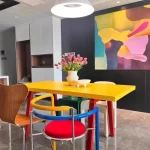 Organiser Legs Dining Table Modern Rectangle Waterproof Living Dining Table Vase Minimalist Muebles Para El Hogar Furniture