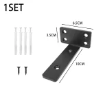 L-Shaped Shelf Brackets Wall Mount Heavy Duty Floating Shelves Bookshelf Partition Fixing Heavy Duty Bracket Hardware Support - Image 8