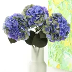 3Pcs Artificial Latex Large Hydrangea Moisturizing Real Touch Flowers Home Decoration Hydrangea Wedding Floral Party Table Decor - Image 4