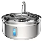 3.2L Cat Automatic Water Dispenser Smart Cat Fountain Pet Auto Water Feeder with Visible Window Dog Stainless Steel Water Bowl - Image 8
