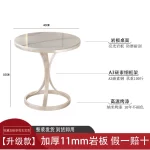 Round Side Small Coffee Tables Italian Luxury Mid Century Marble Corner Coffee Tables Nordic Vintage Living Room Furniture - Image 26
