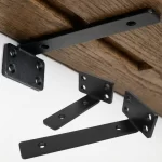 L-Shaped Shelf Brackets Wall Mount Heavy Duty Floating Shelves Bookshelf Partition Fixing Heavy Duty Bracket Hardware Support - Image 2