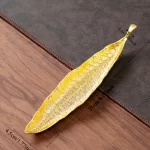 Creative Long Leaf Incense Burner Stick Holder Line Incense Plate Base Sandalwood Tray Temples Yoga Studios Home Decoration - Image 10