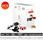 3/4.5/6KW Sauna Spa Steam Generator 220V/380V For Home Steam Shower Sauna Room SPA Steam Bath Machine - Image 9