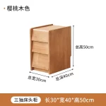 Modern Beauty Nightstand Organize Design Drawers Storage Nightstand Vintage Luxury Cajones De Dormitorio Bedroom Furniture - Image 7