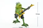 YES 1-2Pcs 3D Craft Resin Creative Thinking Reading Frog Model Figurine Home Office Tabletop Decor Gift Birthday Present - Image 16