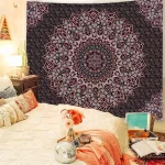 Indian Mandala Wall Hanging Tapestry Psychedelic Bohemian Home Decoration Aesthetic Living Room Background Cloth Beach Yoga Mat - Image 11