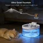 Wireless Cat Water Fountain Auto Sensor Cordless Pet Water Dispenser 4000mAh Battery Operated For Cats Dogs Drinking Fountain - Image 6