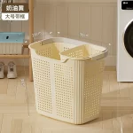 Laundry Hamper With Wheels And Lid Large Capacity Clothes Basket For Bathroom Storage Organizer For Family Kids Dorm Gift - Image 18