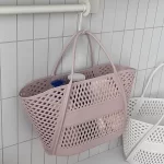 Swimming Bathing Handle Basket Student Bathing Basket Toilet Storage Hoppet Large Capacity Bathroom Storage Baskets Bath Basket - Image 4